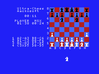 Ultra Chess screenshot 6 for MSX